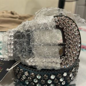 Blue leather Lavasan